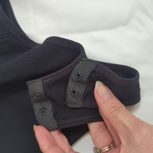 Gymshark Power Down Long Sleeve Bodysuit, Color Black Size S - Picture 9 of 16